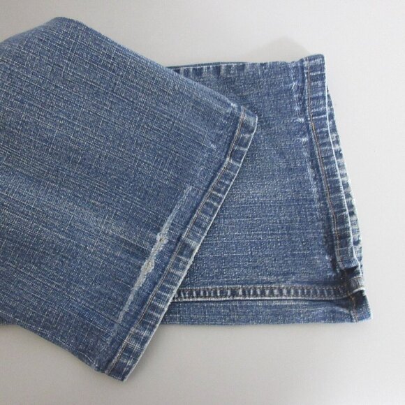 Mossimo Womens Jeans Plus Size 22W High Rise Straight Leg Dark Wash Blue Denim - Picture 10 of 10